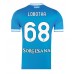 SSC Napoli Stanislav Lobotka #68 Hjemmedrakt 2025-26 Korte ermer